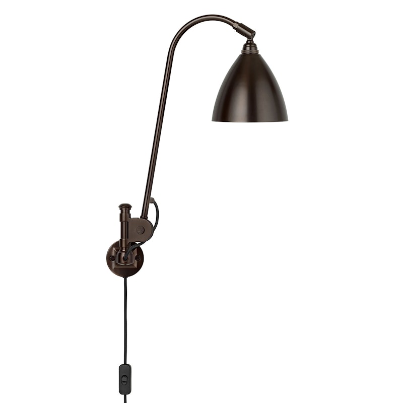 Bestlite BL6 Wall Lamp, Black Brass/Black Brass