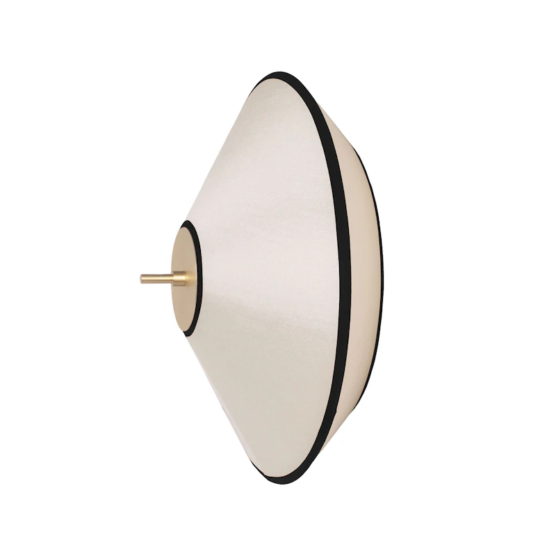 Tafta Wall Lamp Ø40 cm, Black / Off-white