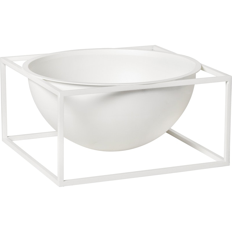 Kubus Bowl Centerpiece Large, White