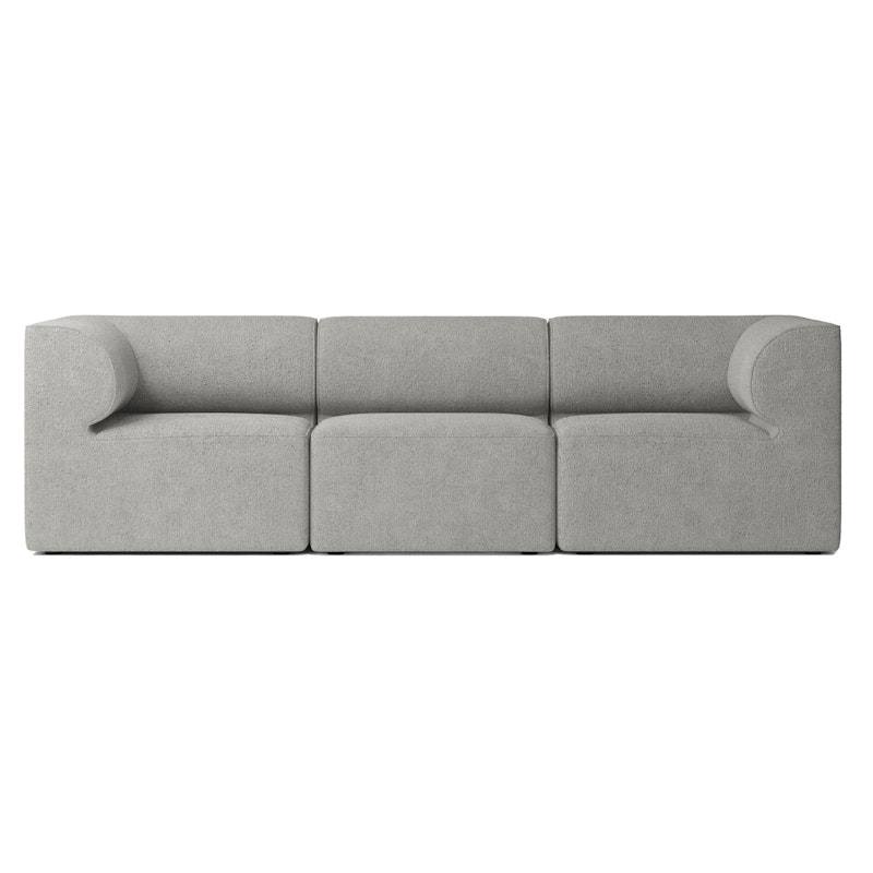 Eave 86 Sofa 3-Seater, Bouclé Dark Grey Melange